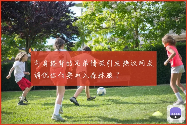 勾肩搭背的兄弟情深引发热议网友调侃你们要加入森林狼了